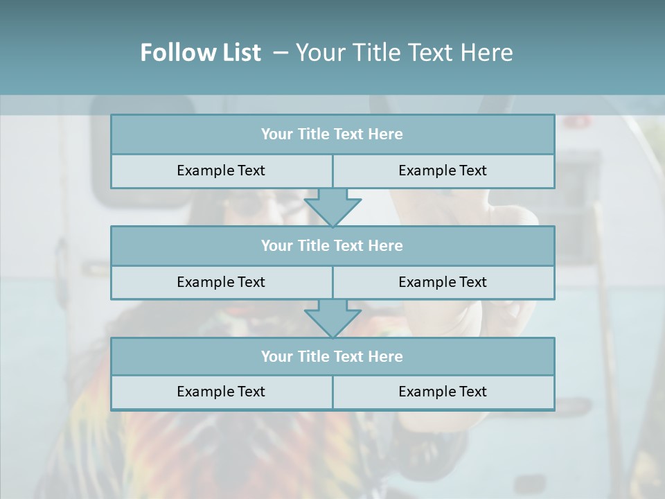 Happy Sign Finger PowerPoint Template