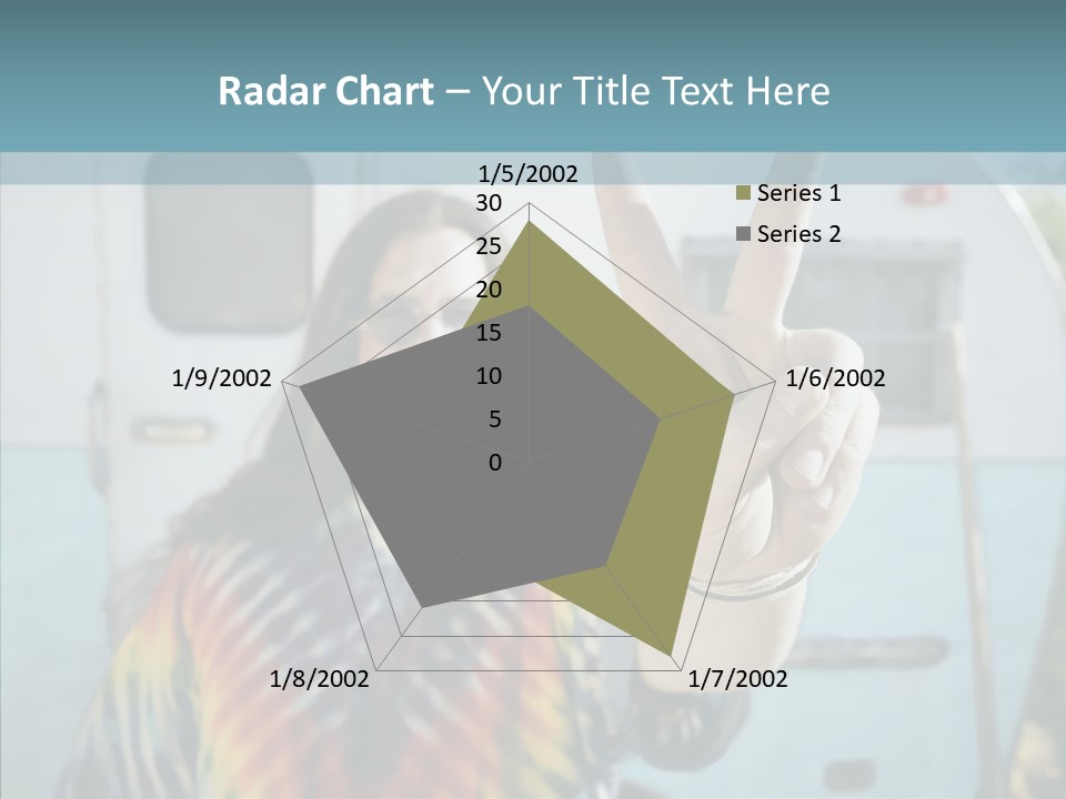 Happy Sign Finger PowerPoint Template