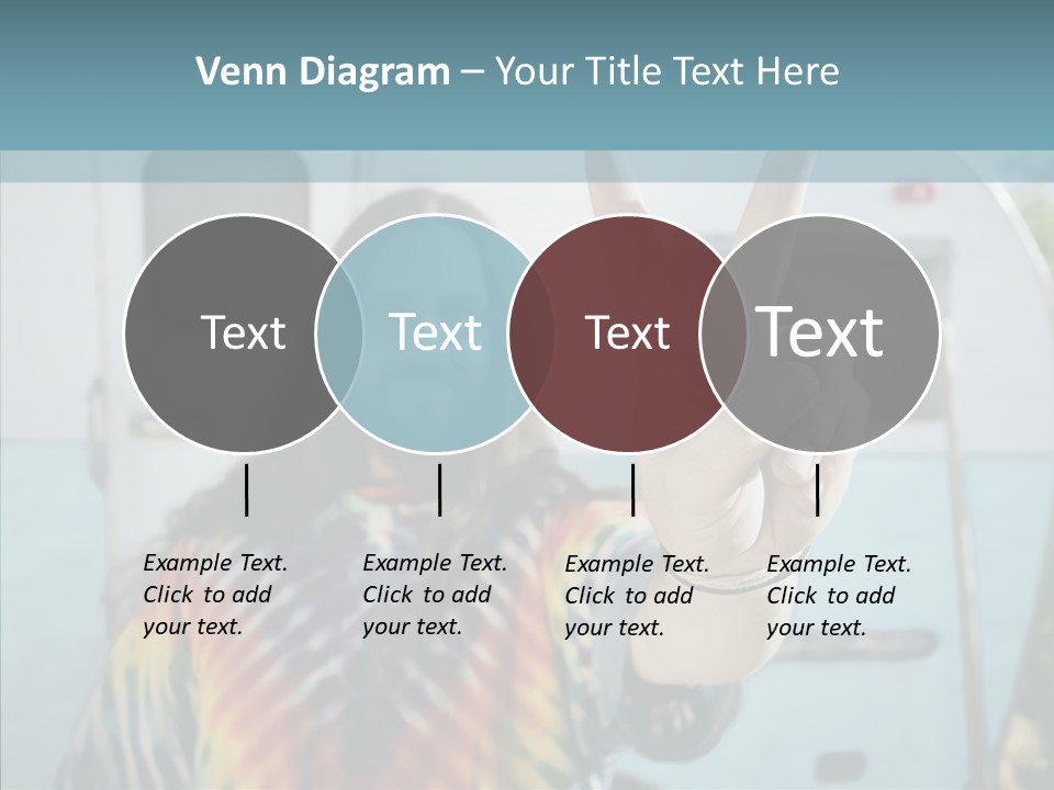 Happy Sign Finger PowerPoint Template