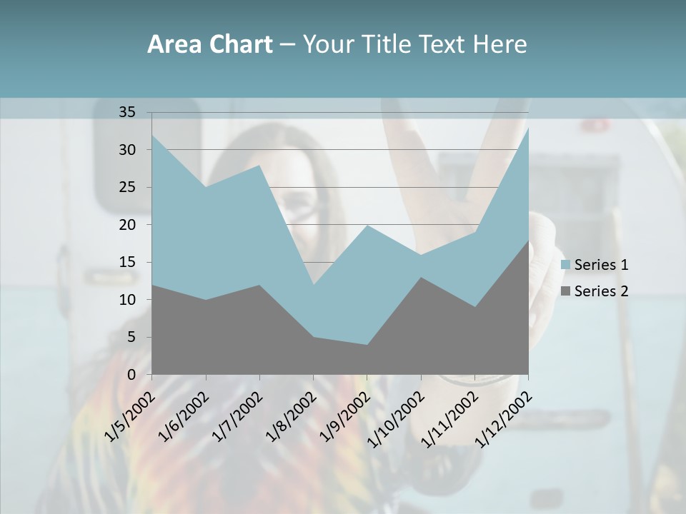 Happy Sign Finger PowerPoint Template