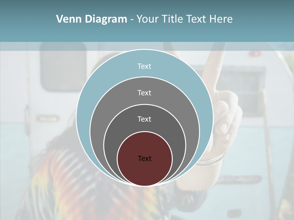 Happy Sign Finger PowerPoint Template