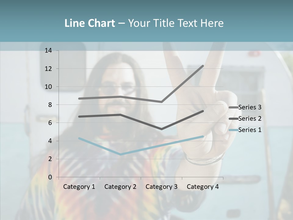 Happy Sign Finger PowerPoint Template