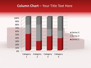 Red Armchair Object PowerPoint Template