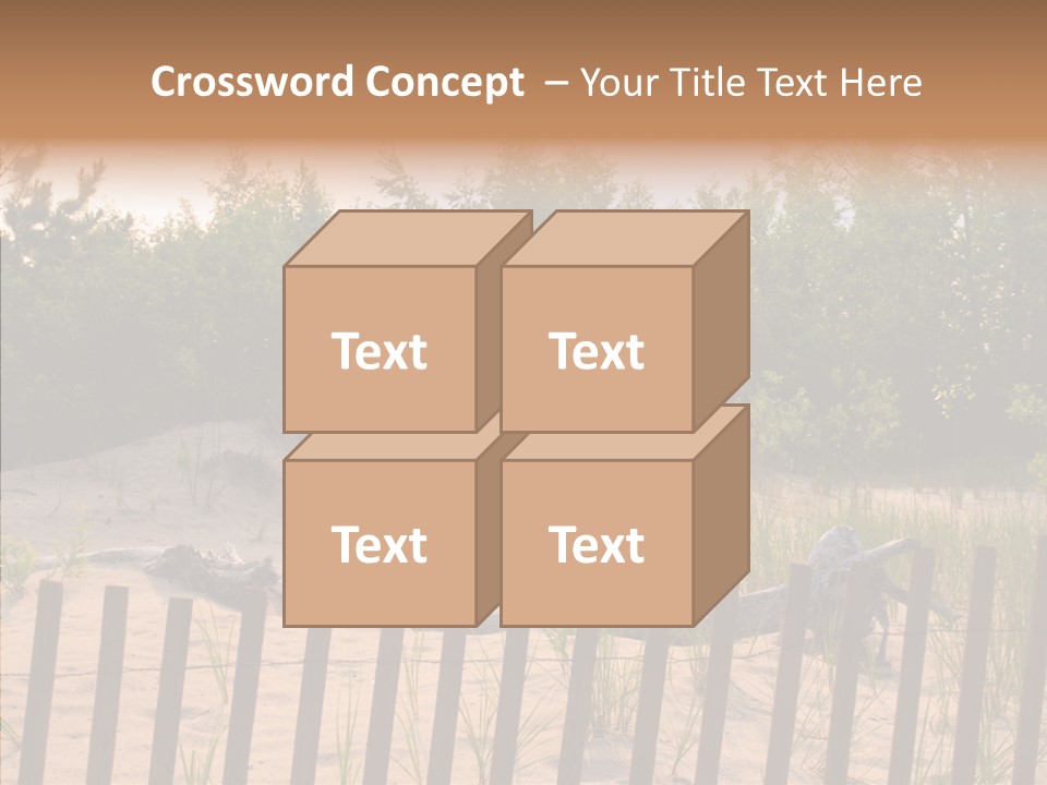 Lauderdale Tanning Beachwalk PowerPoint Template