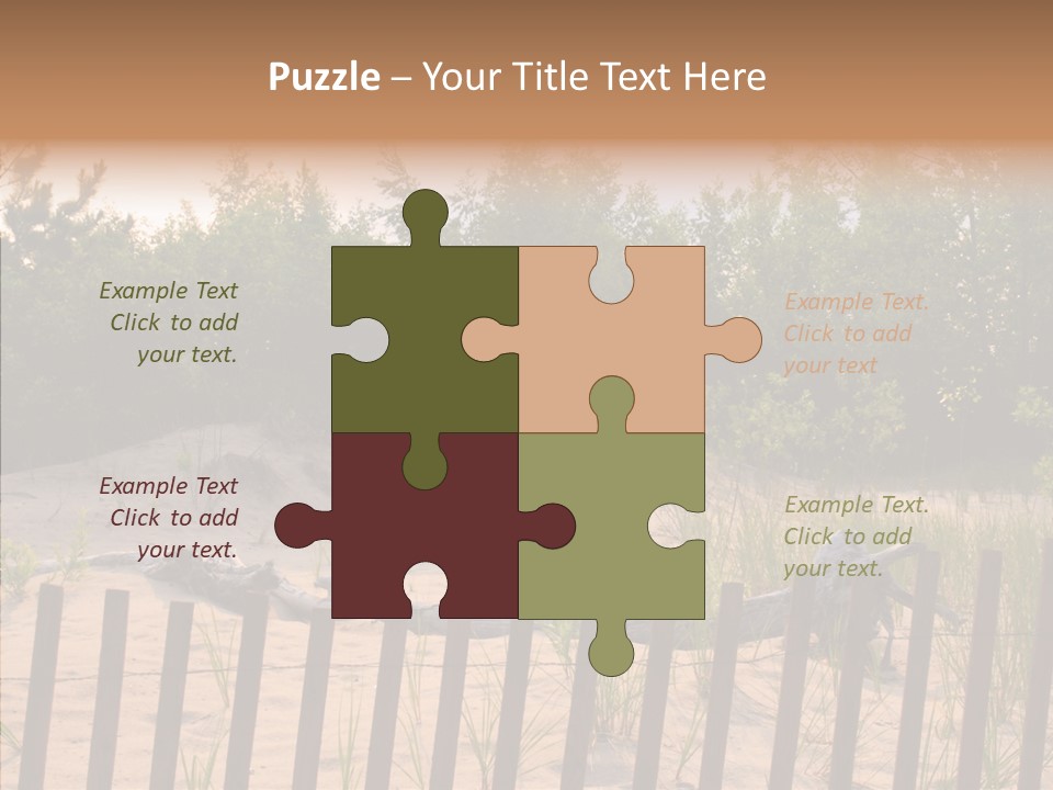 Lauderdale Tanning Beachwalk PowerPoint Template