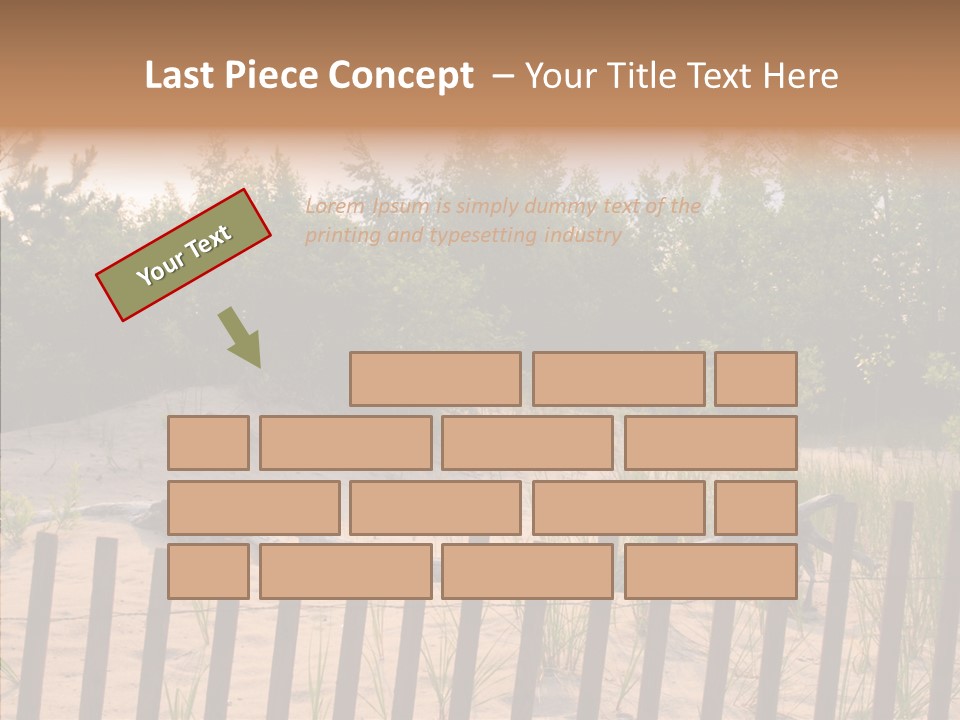 Lauderdale Tanning Beachwalk PowerPoint Template