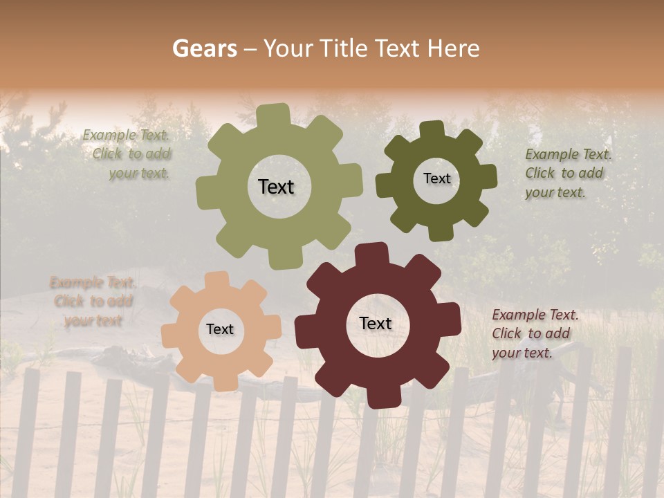 Lauderdale Tanning Beachwalk PowerPoint Template