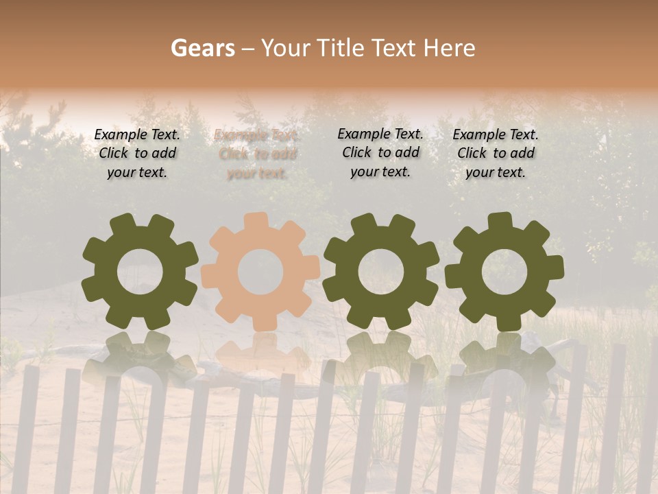 Lauderdale Tanning Beachwalk PowerPoint Template