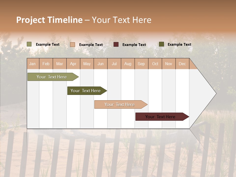 Lauderdale Tanning Beachwalk PowerPoint Template