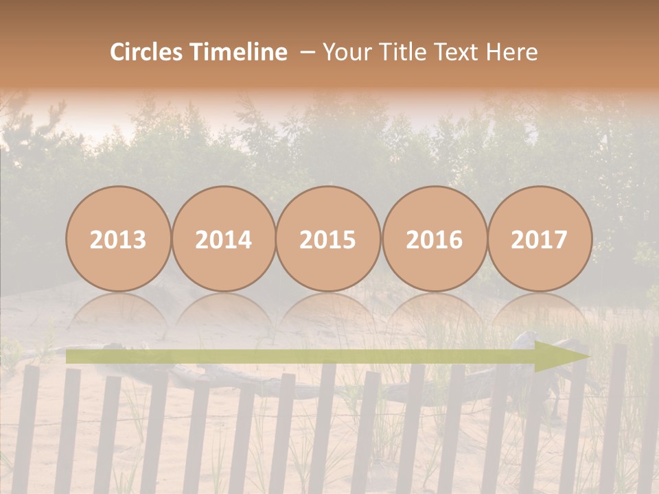 Lauderdale Tanning Beachwalk PowerPoint Template