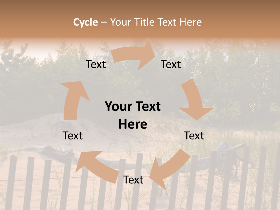 Lauderdale Tanning Beachwalk PowerPoint Template