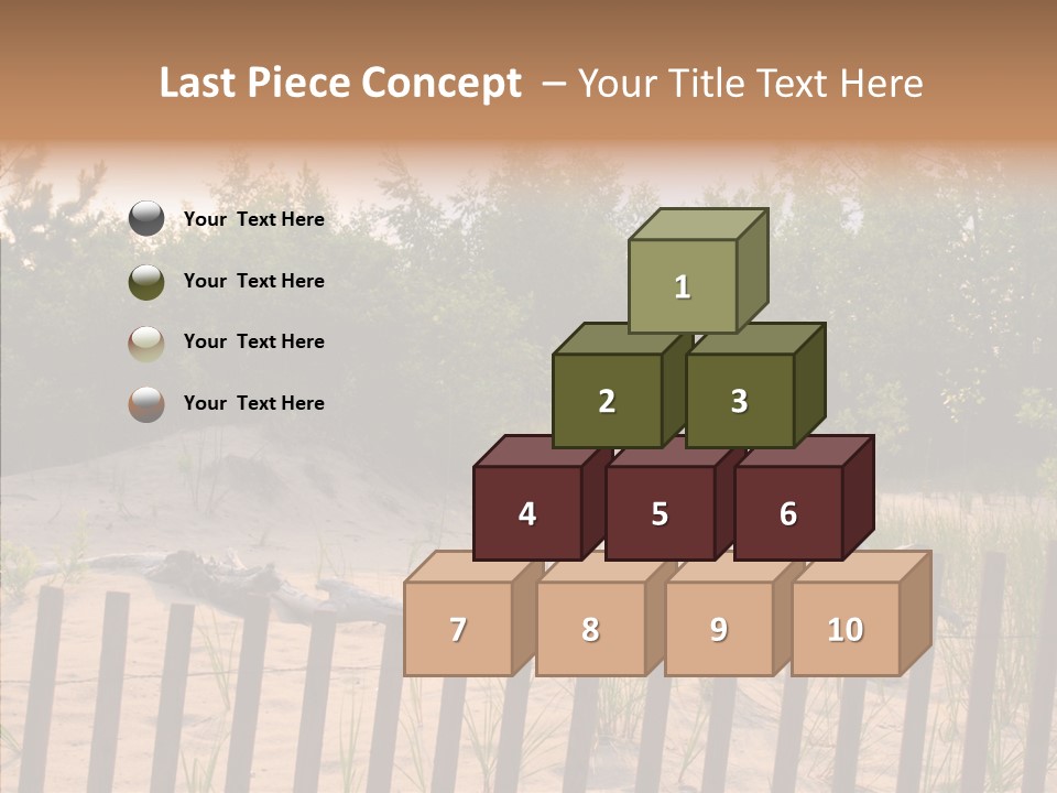 Lauderdale Tanning Beachwalk PowerPoint Template