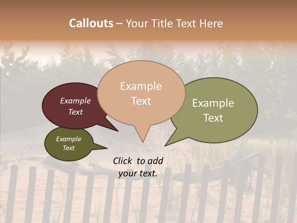 Lauderdale Tanning Beachwalk PowerPoint Template