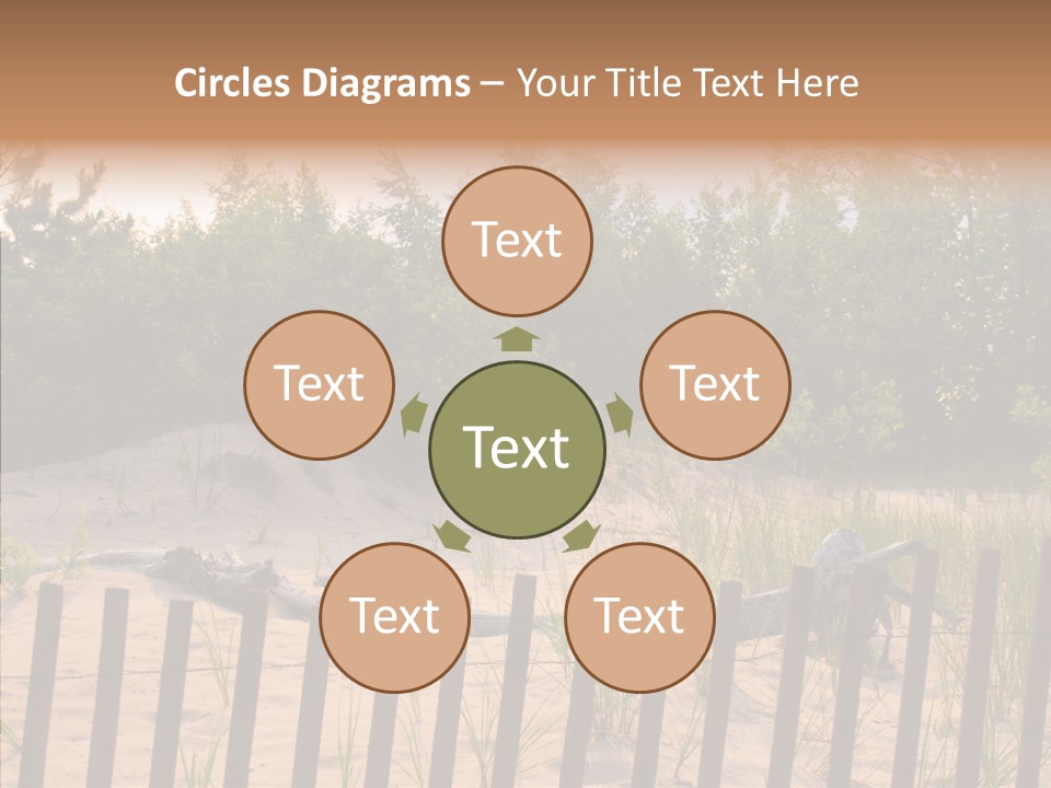 Lauderdale Tanning Beachwalk PowerPoint Template