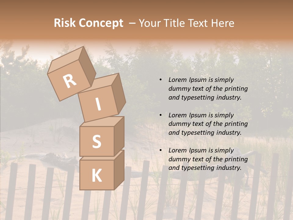 Lauderdale Tanning Beachwalk PowerPoint Template