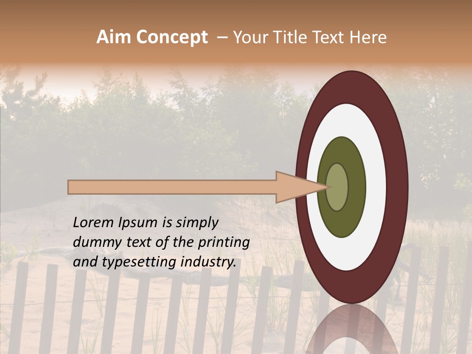 Lauderdale Tanning Beachwalk PowerPoint Template