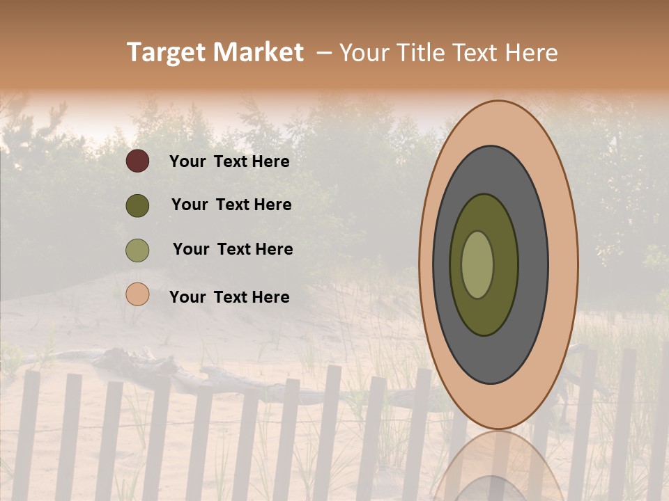 Lauderdale Tanning Beachwalk PowerPoint Template