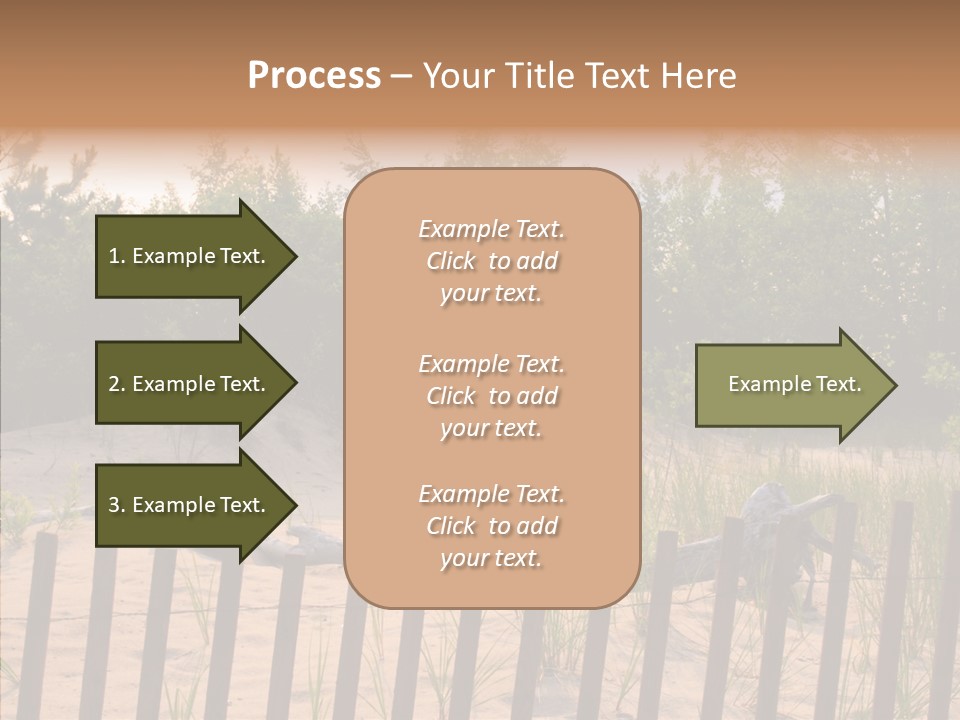Lauderdale Tanning Beachwalk PowerPoint Template