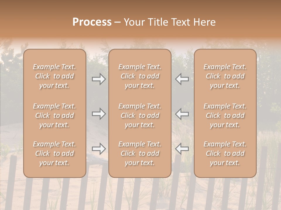 Lauderdale Tanning Beachwalk PowerPoint Template