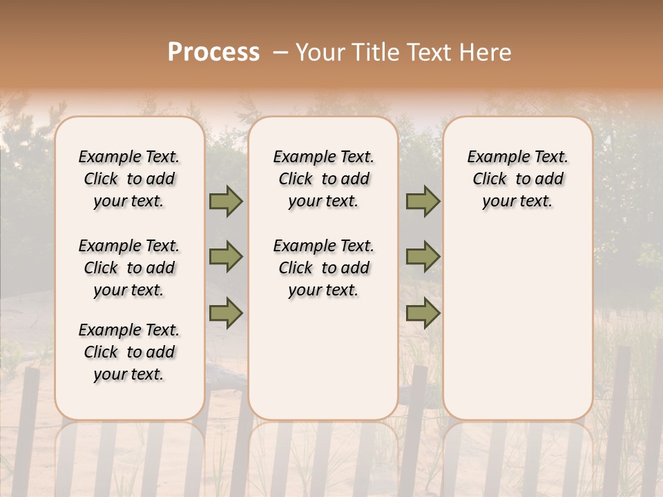 Lauderdale Tanning Beachwalk PowerPoint Template