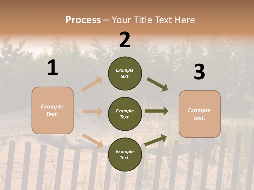 Lauderdale Tanning Beachwalk PowerPoint Template