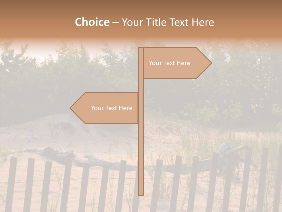 Lauderdale Tanning Beachwalk PowerPoint Template