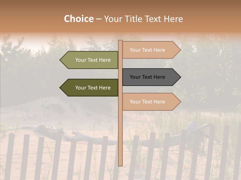 Lauderdale Tanning Beachwalk PowerPoint Template