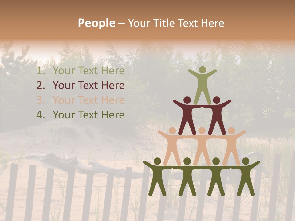 Lauderdale Tanning Beachwalk PowerPoint Template