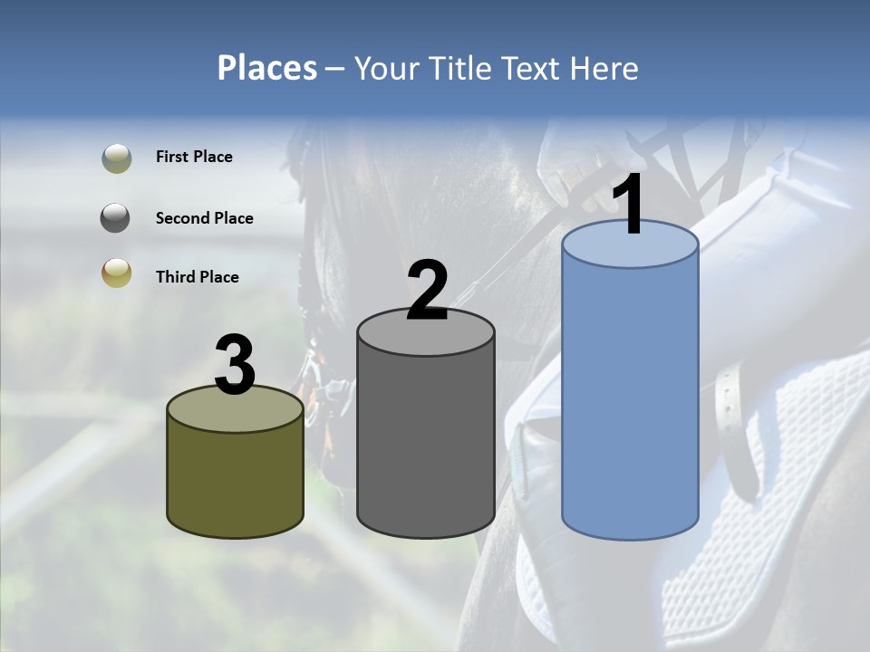 Action Ride Trained PowerPoint Template
