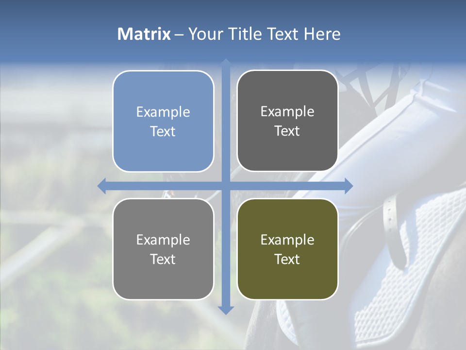 Action Ride Trained PowerPoint Template