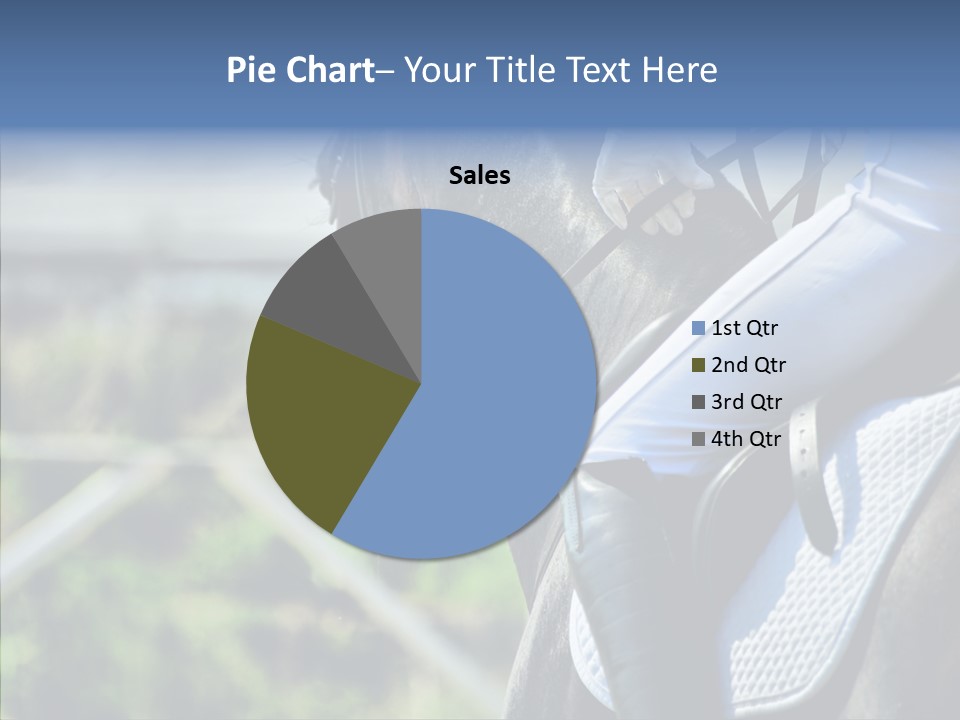 Action Ride Trained PowerPoint Template