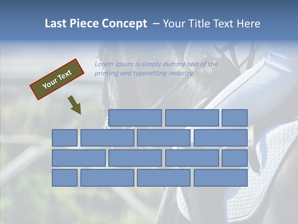 Action Ride Trained PowerPoint Template