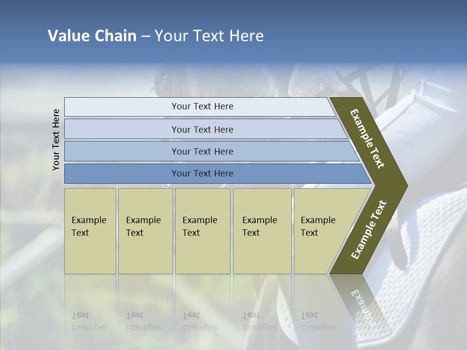 Action Ride Trained PowerPoint Template