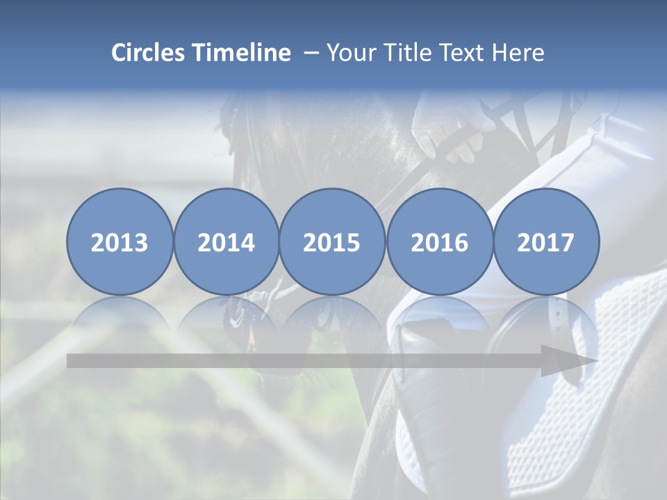 Action Ride Trained PowerPoint Template