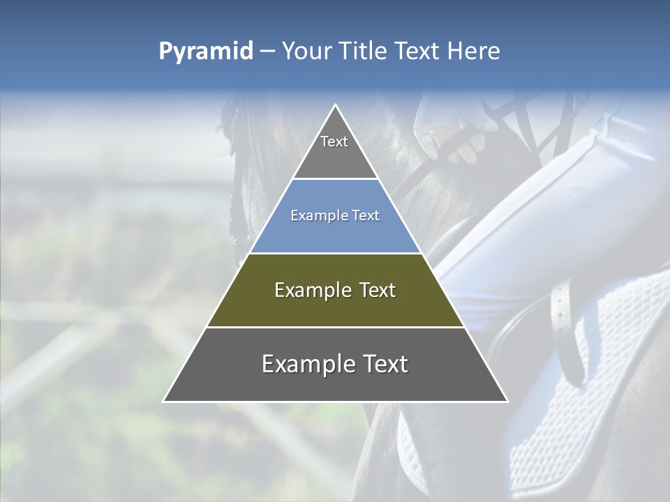 Action Ride Trained PowerPoint Template