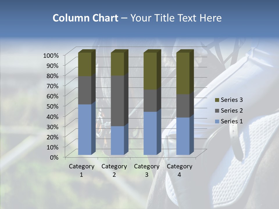 Action Ride Trained PowerPoint Template