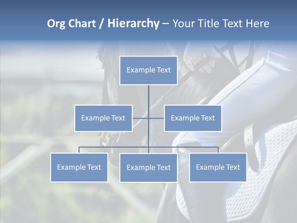 Action Ride Trained PowerPoint Template
