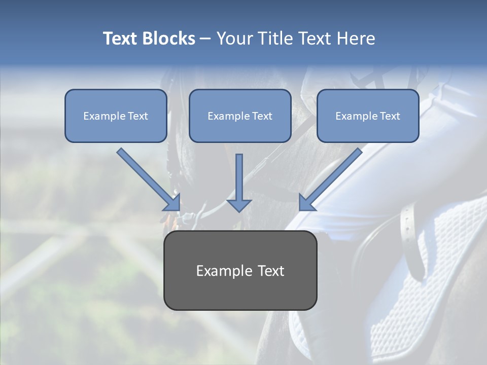 Action Ride Trained PowerPoint Template