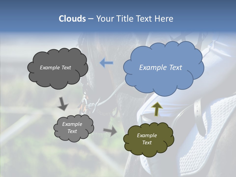 Action Ride Trained PowerPoint Template