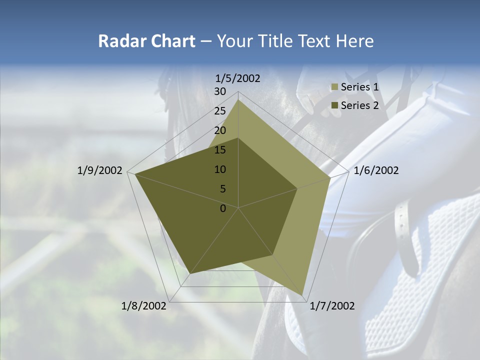 Action Ride Trained PowerPoint Template