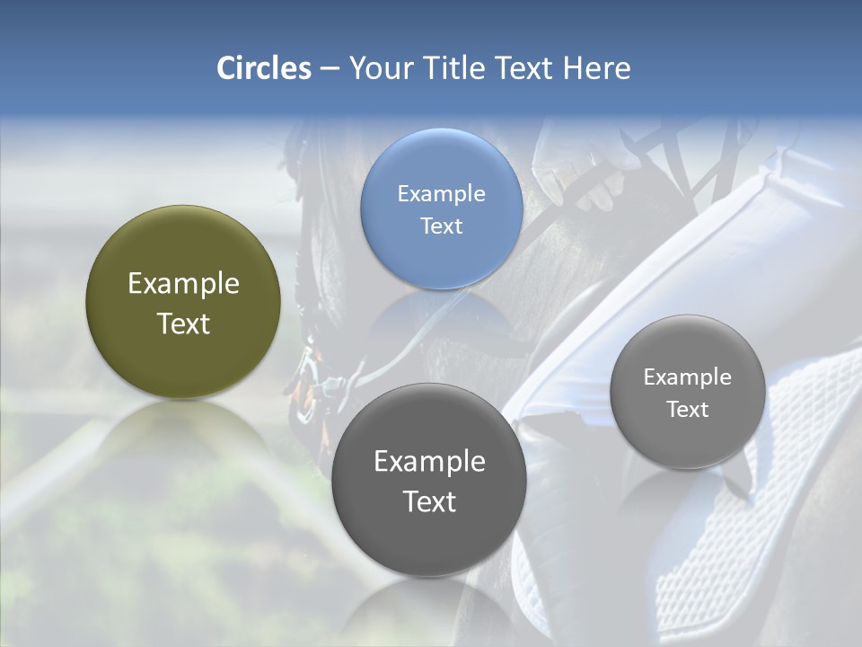 Action Ride Trained PowerPoint Template