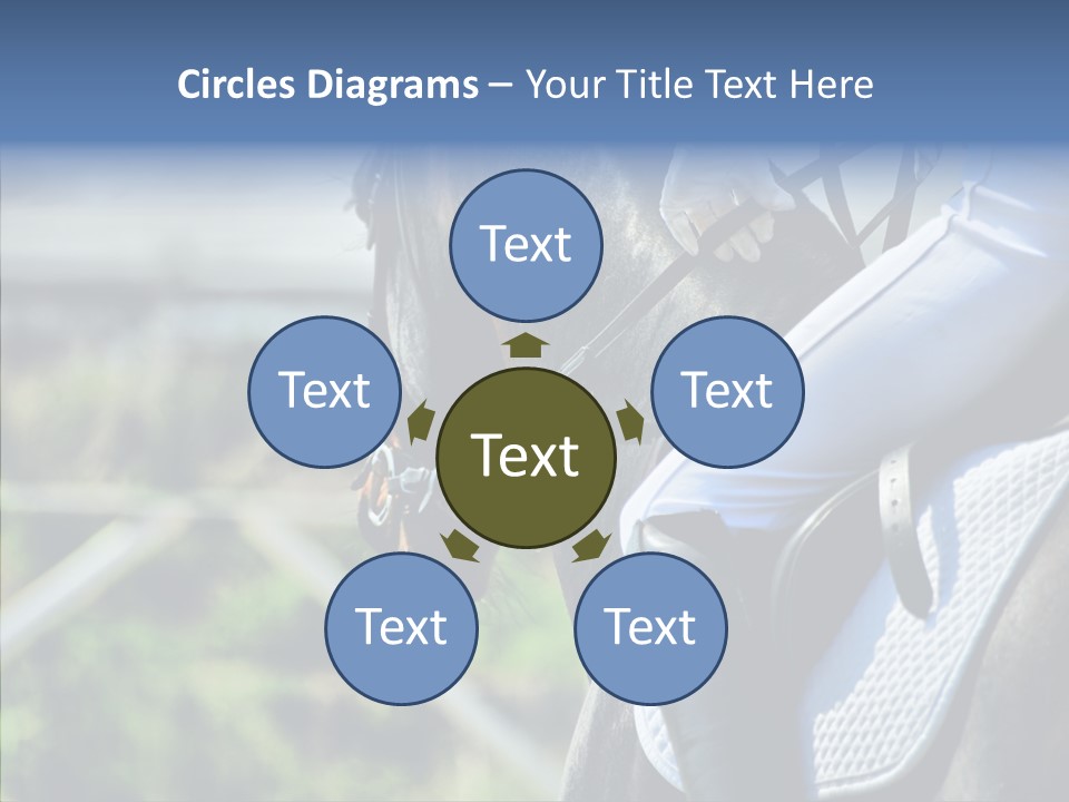 Action Ride Trained PowerPoint Template