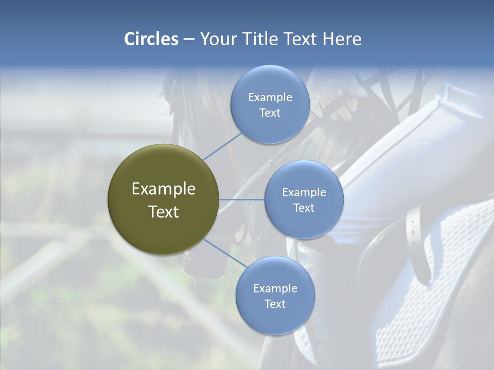 Action Ride Trained PowerPoint Template