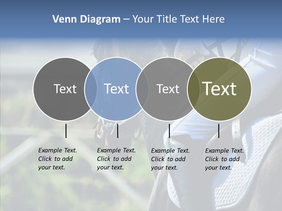 Action Ride Trained PowerPoint Template