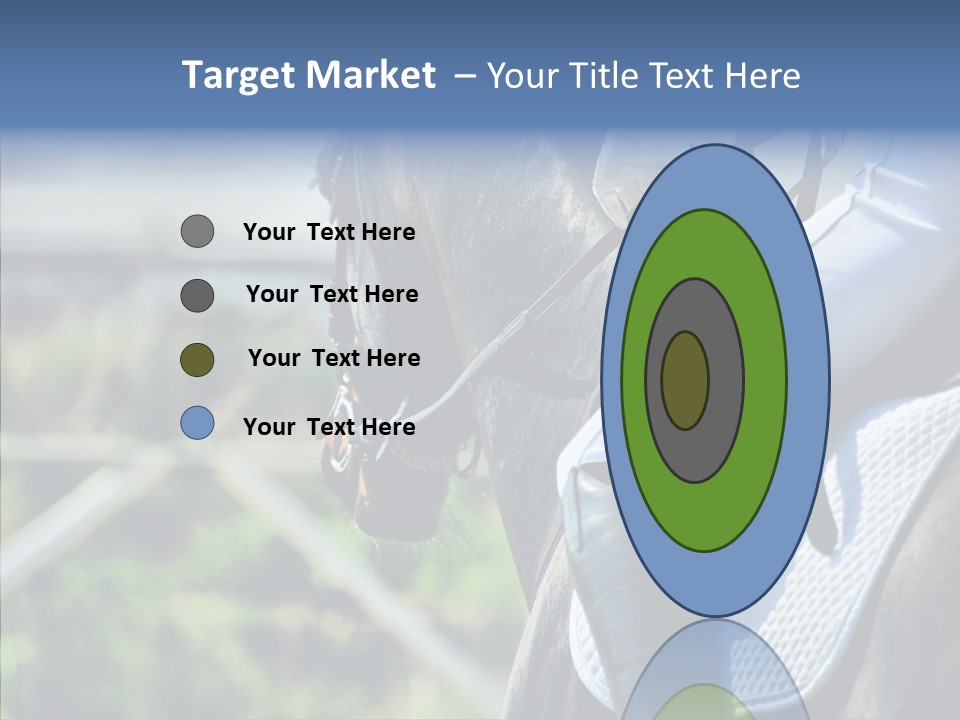 Action Ride Trained PowerPoint Template