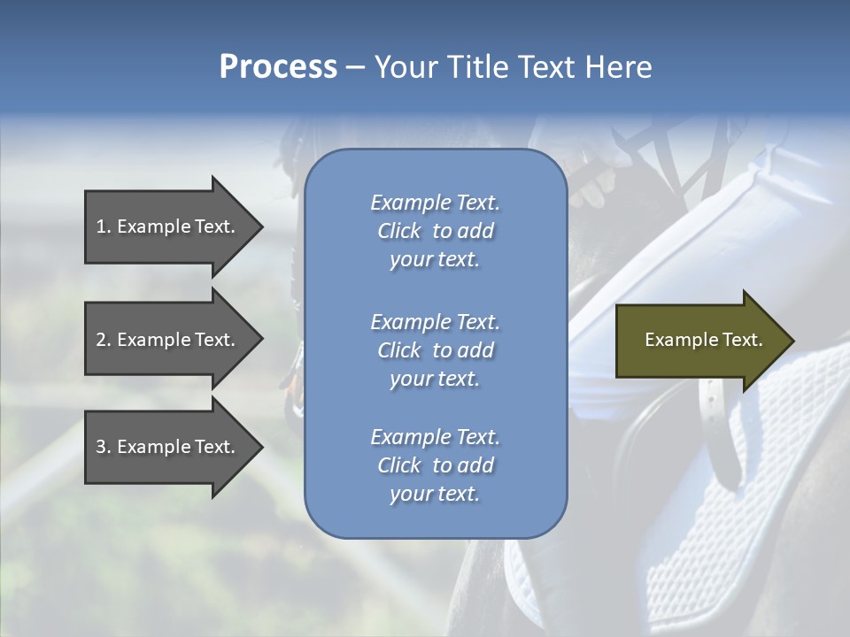 Action Ride Trained PowerPoint Template
