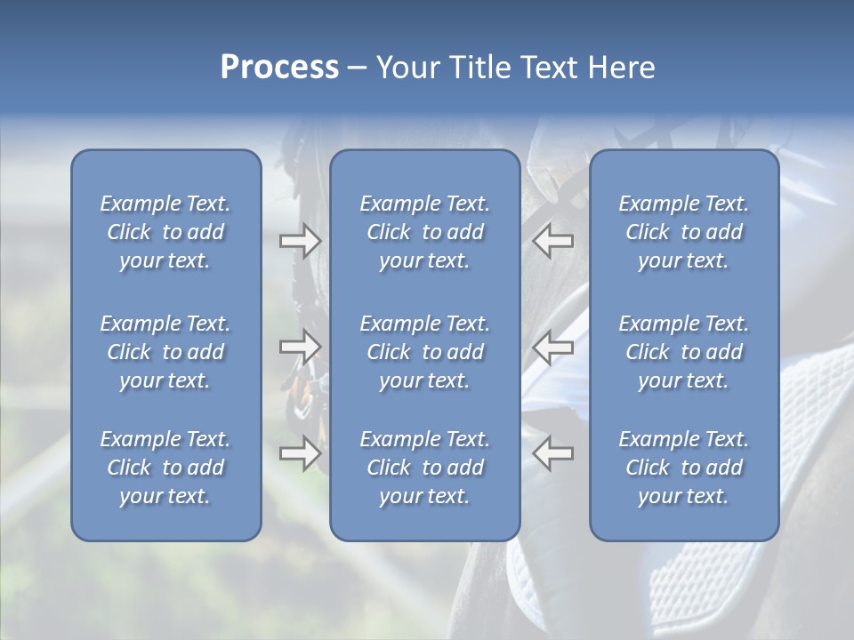 Action Ride Trained PowerPoint Template