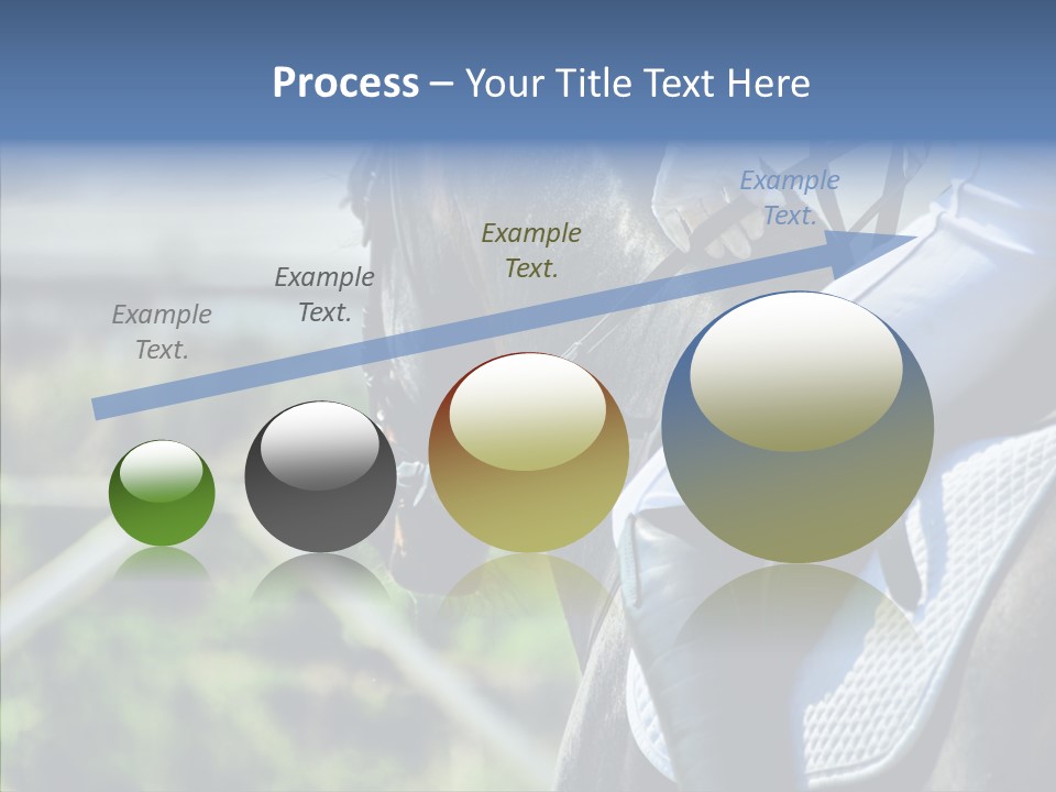 Action Ride Trained PowerPoint Template