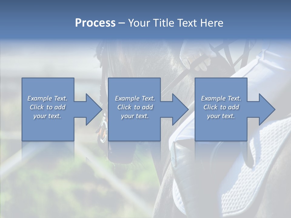 Action Ride Trained PowerPoint Template