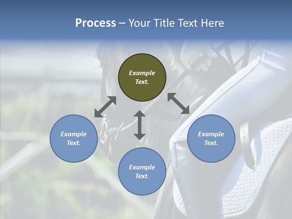 Action Ride Trained PowerPoint Template